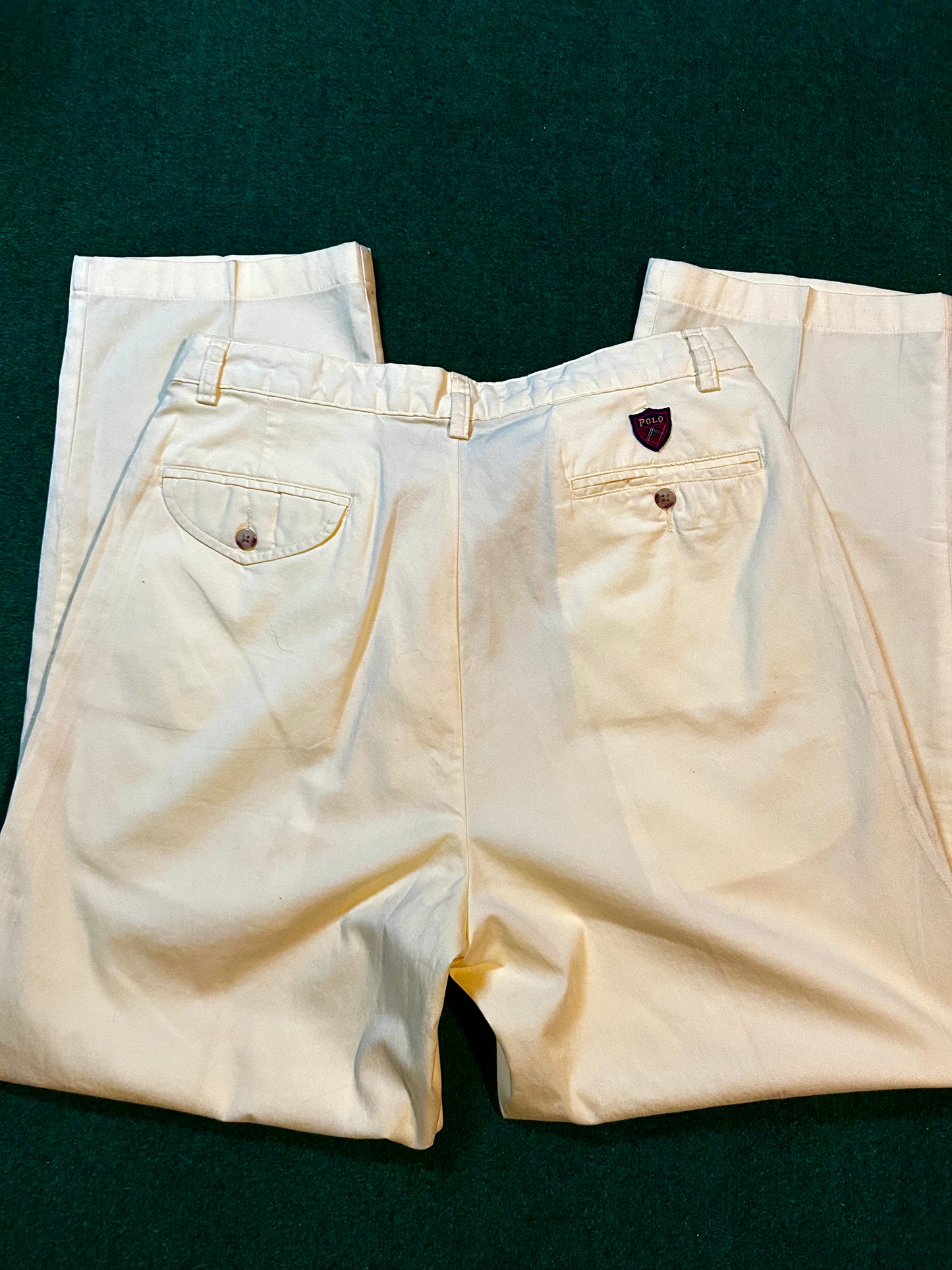 Vintage Polo Golf Pleated Trouser