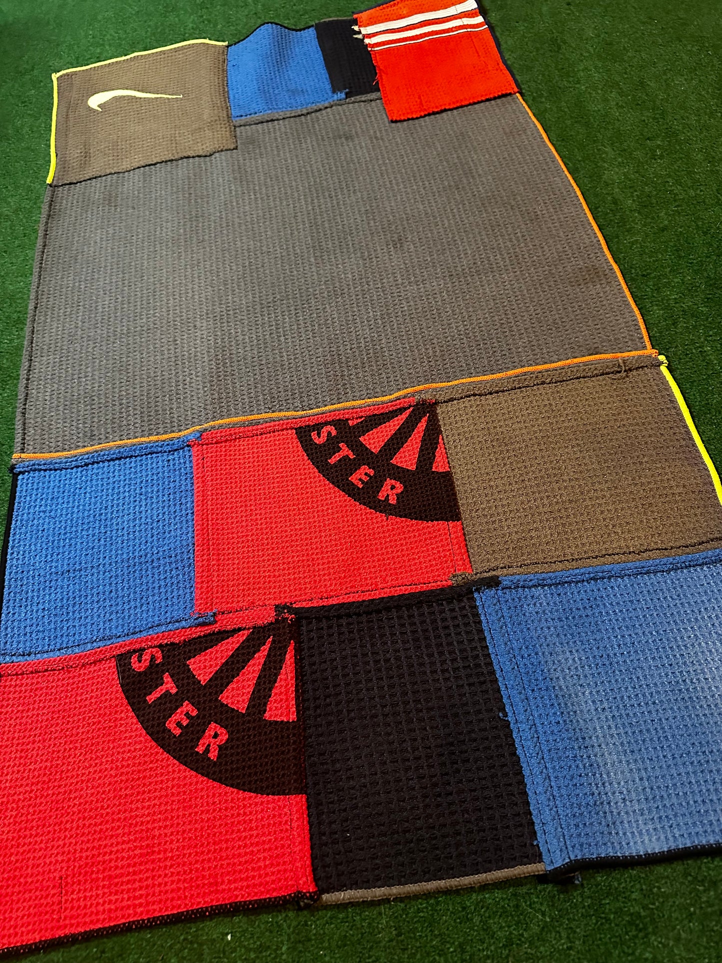 “Lost & Found” Patchwork Towel