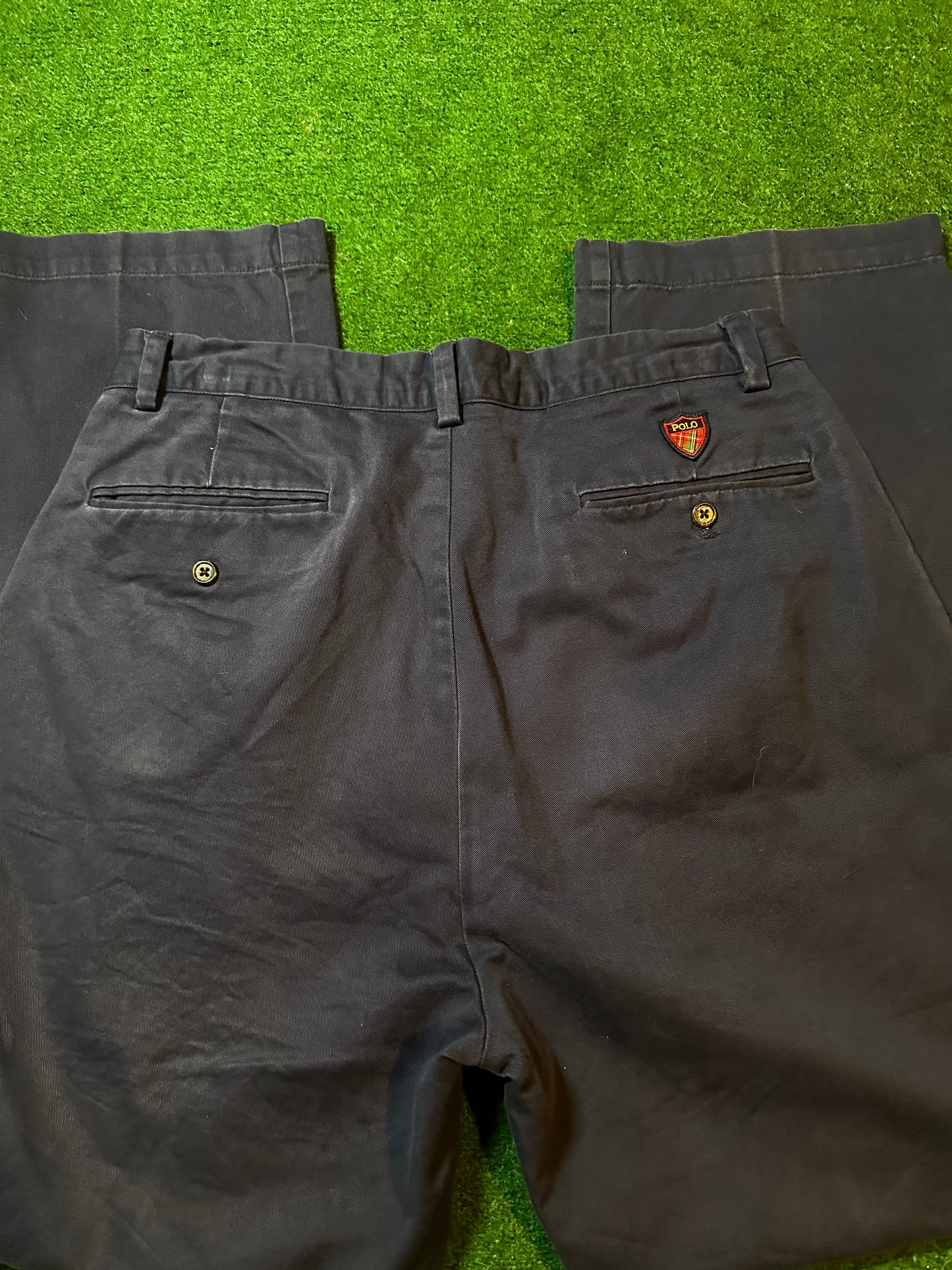 Vintage Polo Golf Pleated Trouser