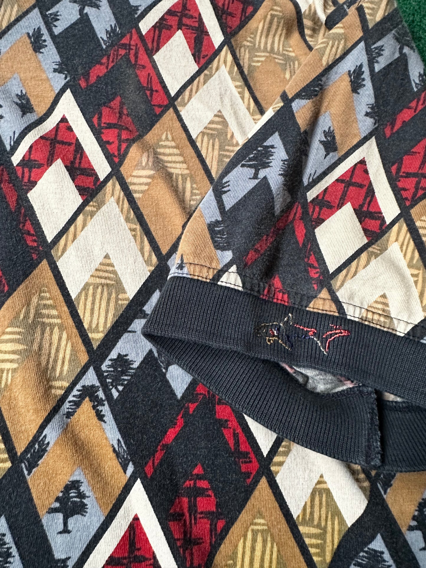 Vintage Greg Norman Diamond Polo