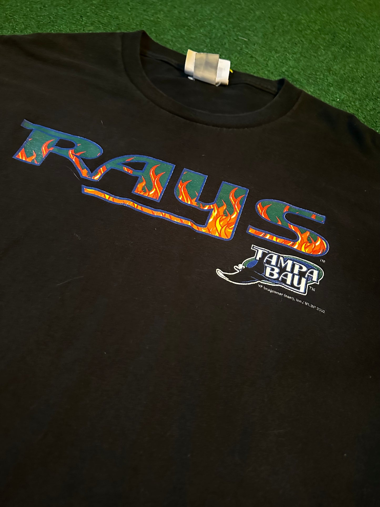 2002 Devil Rays Fire Tee