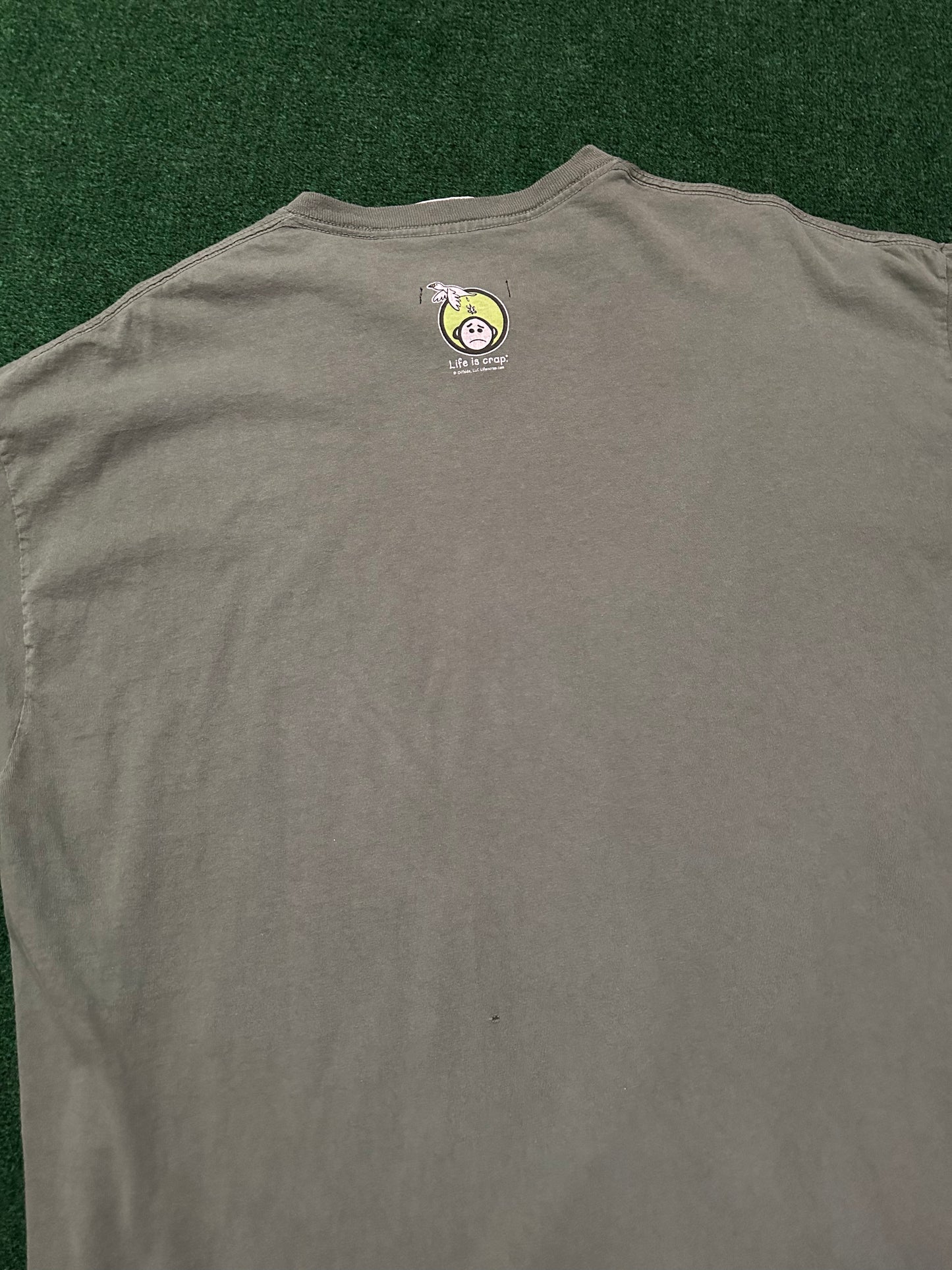 Life is Crap Golf Tee