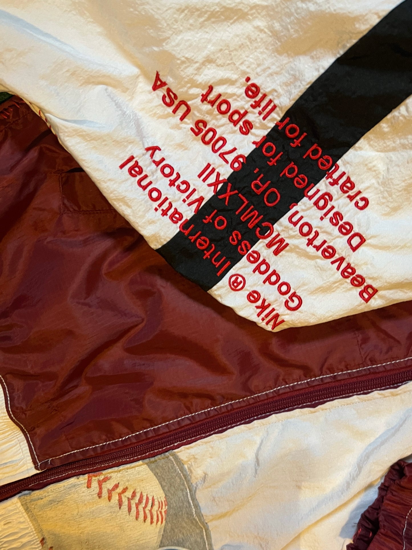 Vintage “Deconstructed” Cubs Windbreaker