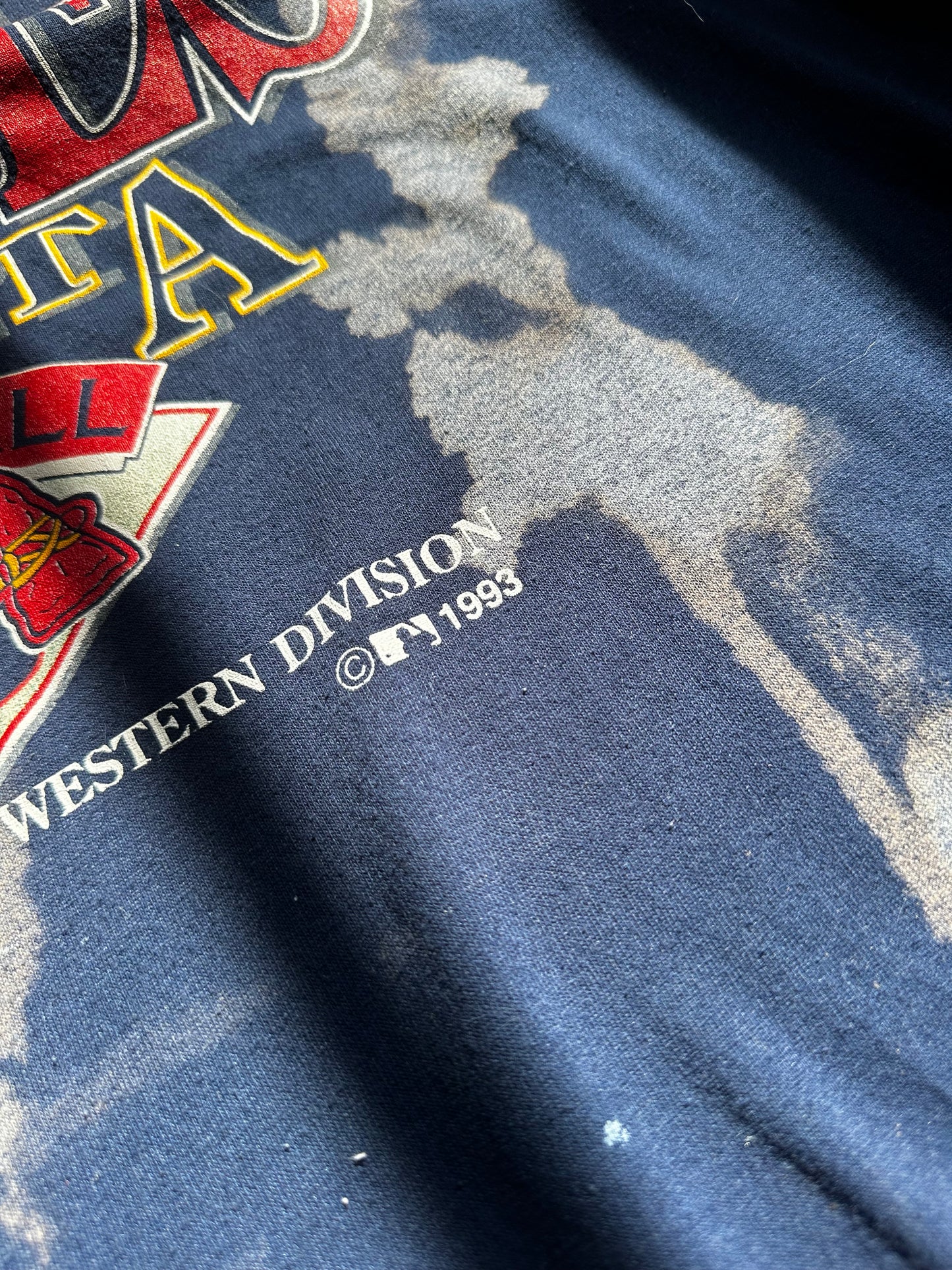 1993 Braves “Drip” Tee