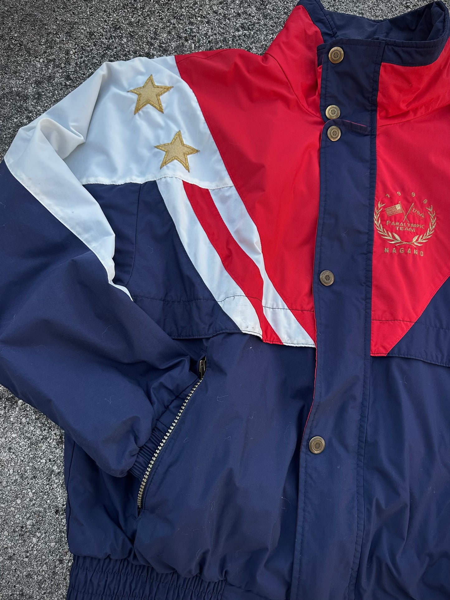 1998 United States Paralympic Games Windbreaker