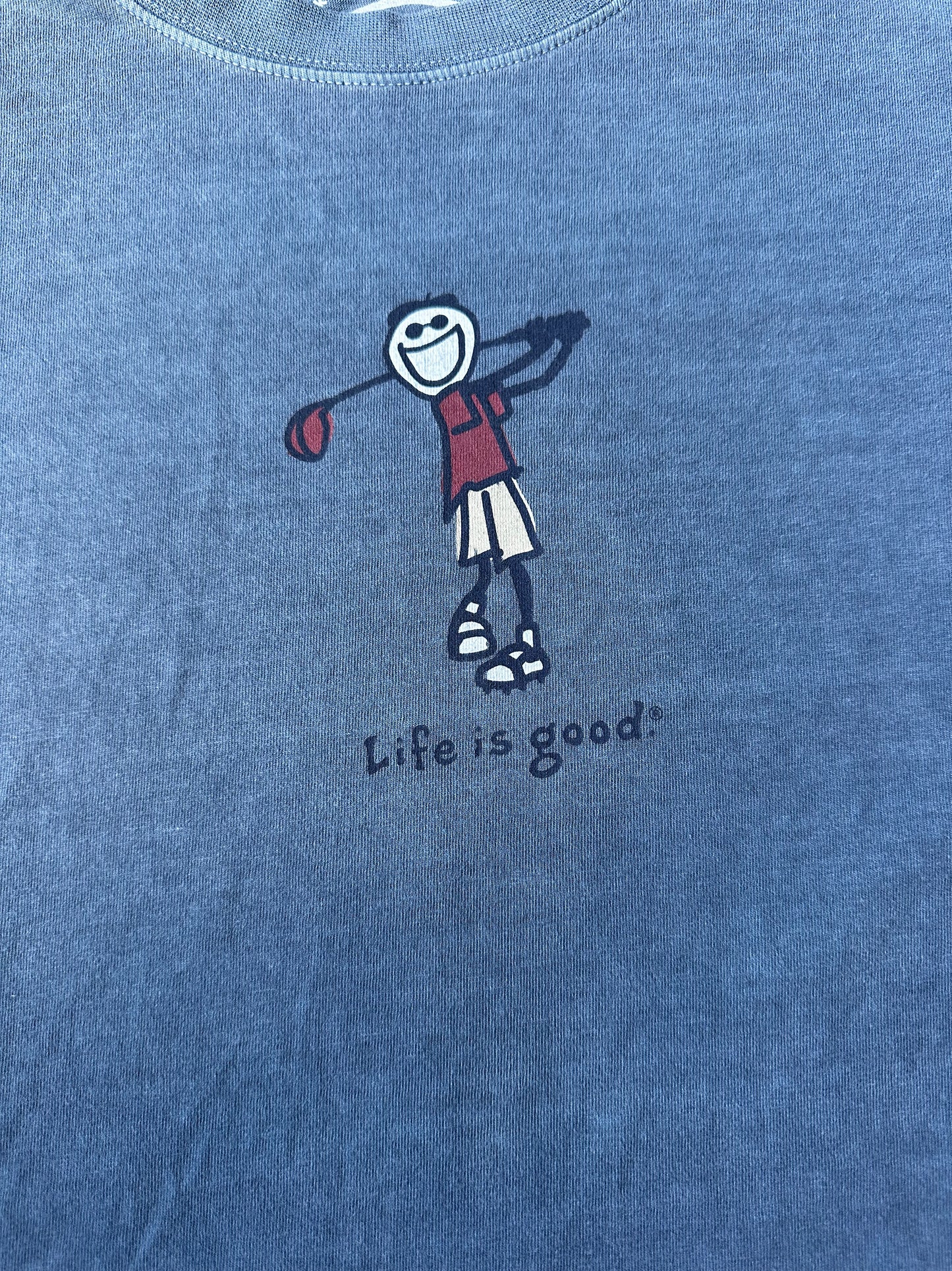 Life is Good Golf Tee