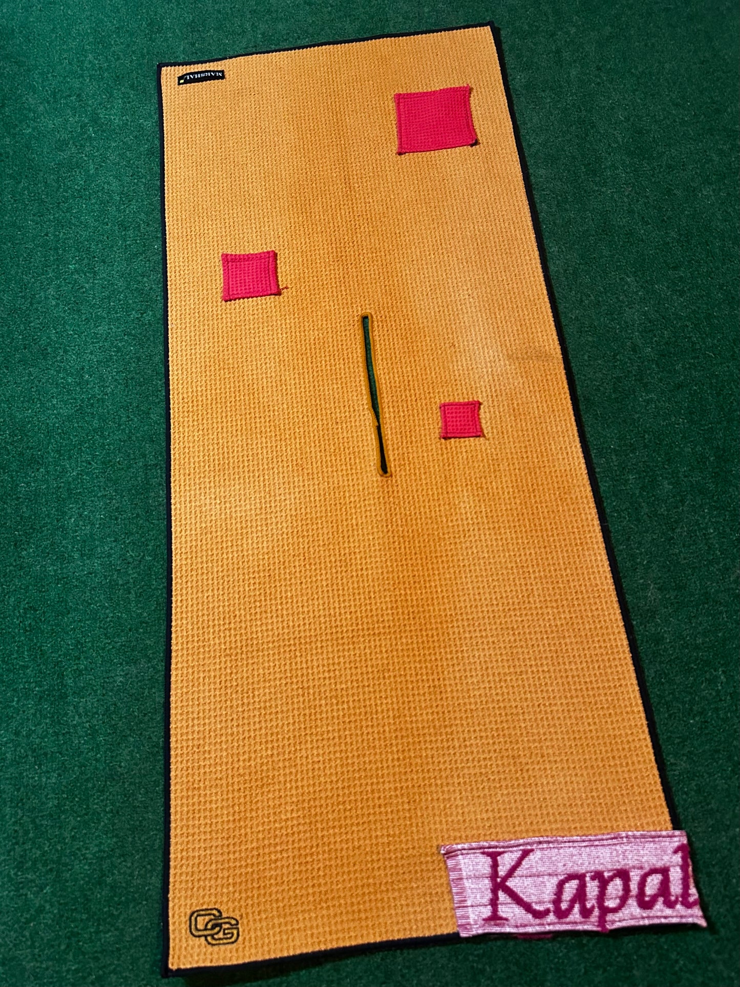 “Opening Drive” Patchwork Towel