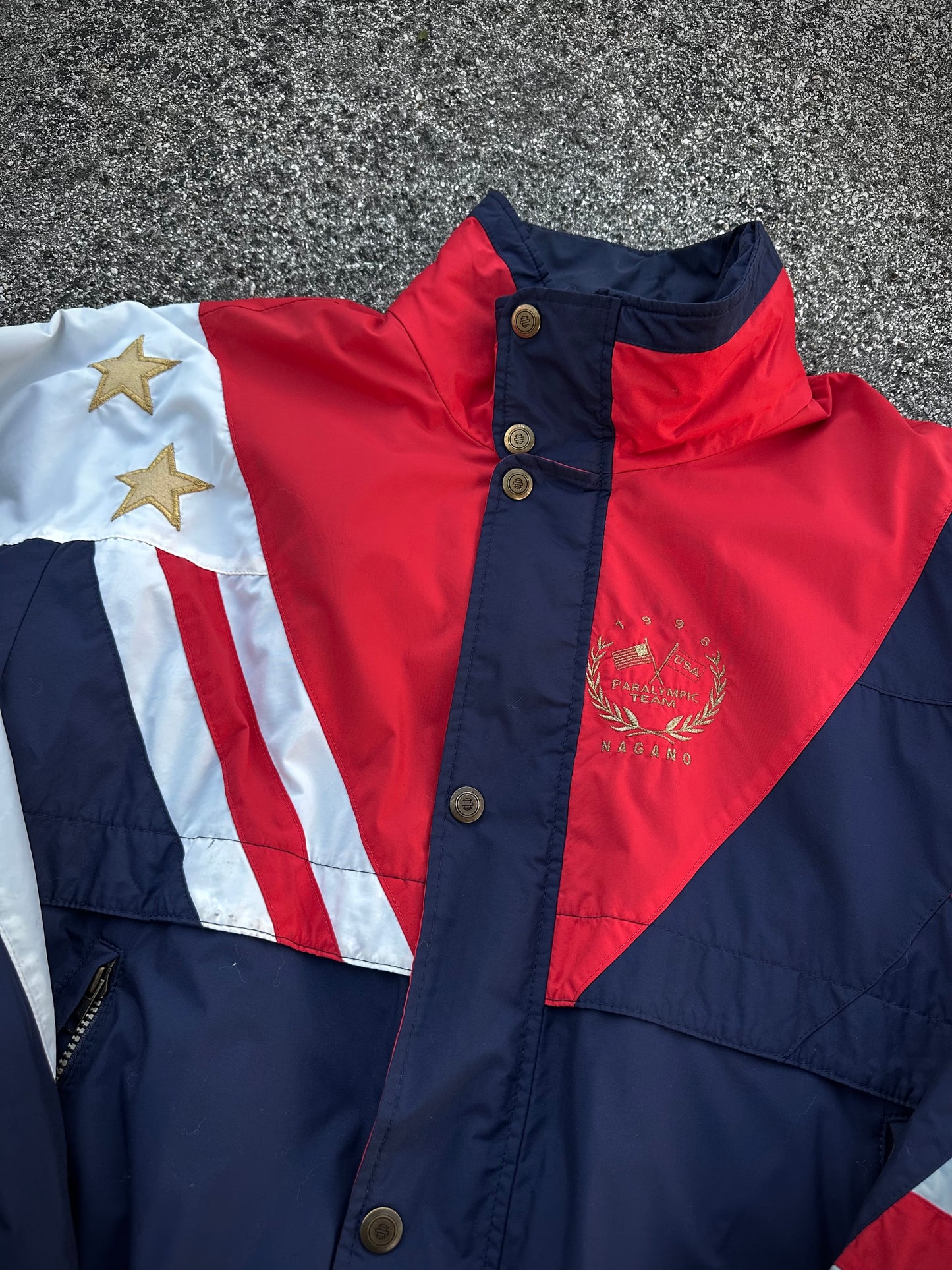 1998 United States Paralympic Games Windbreaker