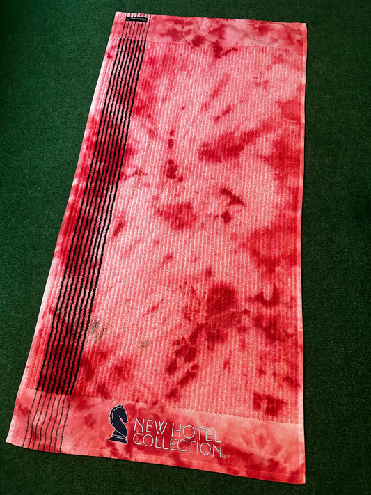 “Candy Apple” Caddie Towel