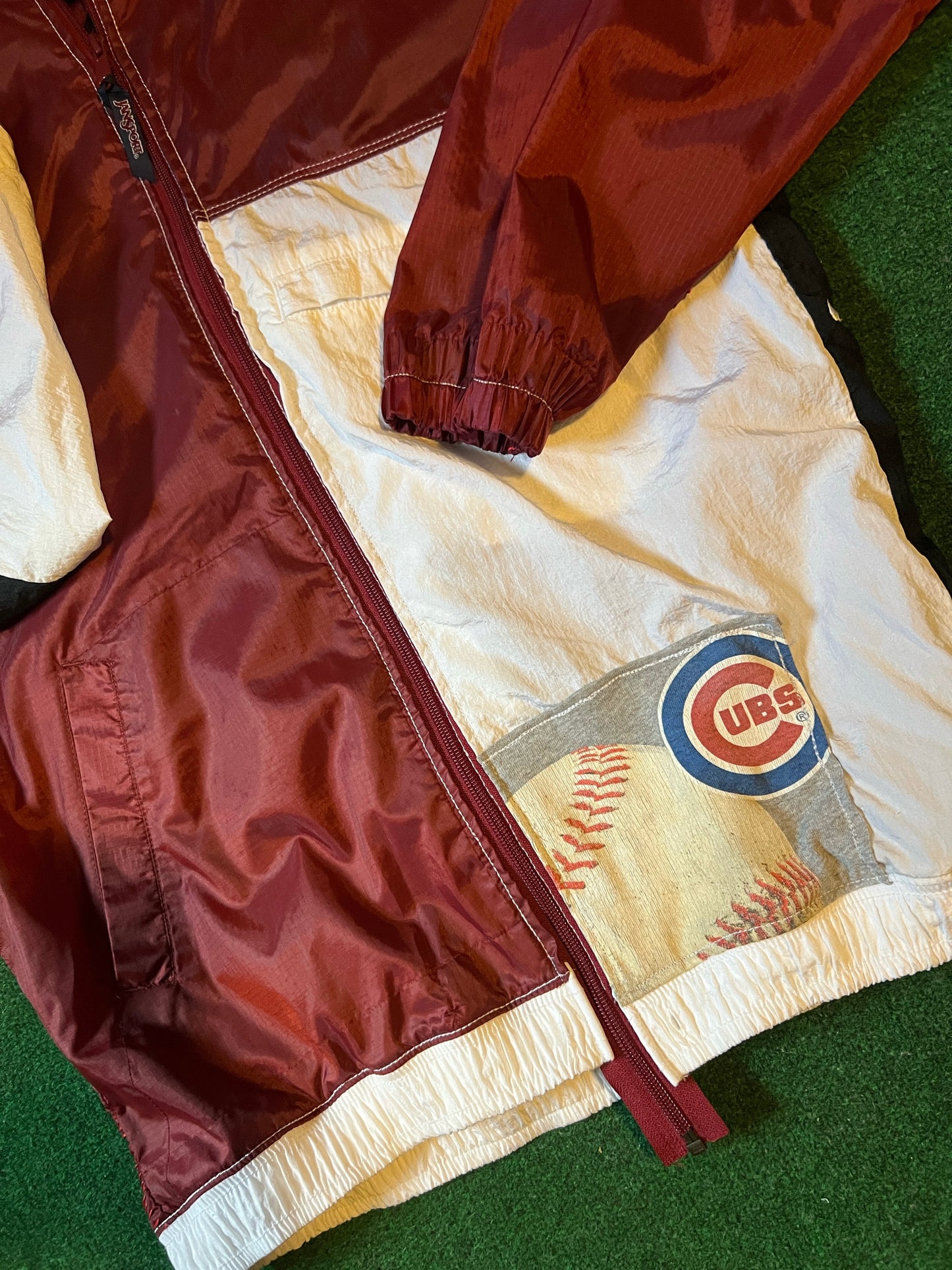 Vintage “Stitches” Cubs Windbreaker