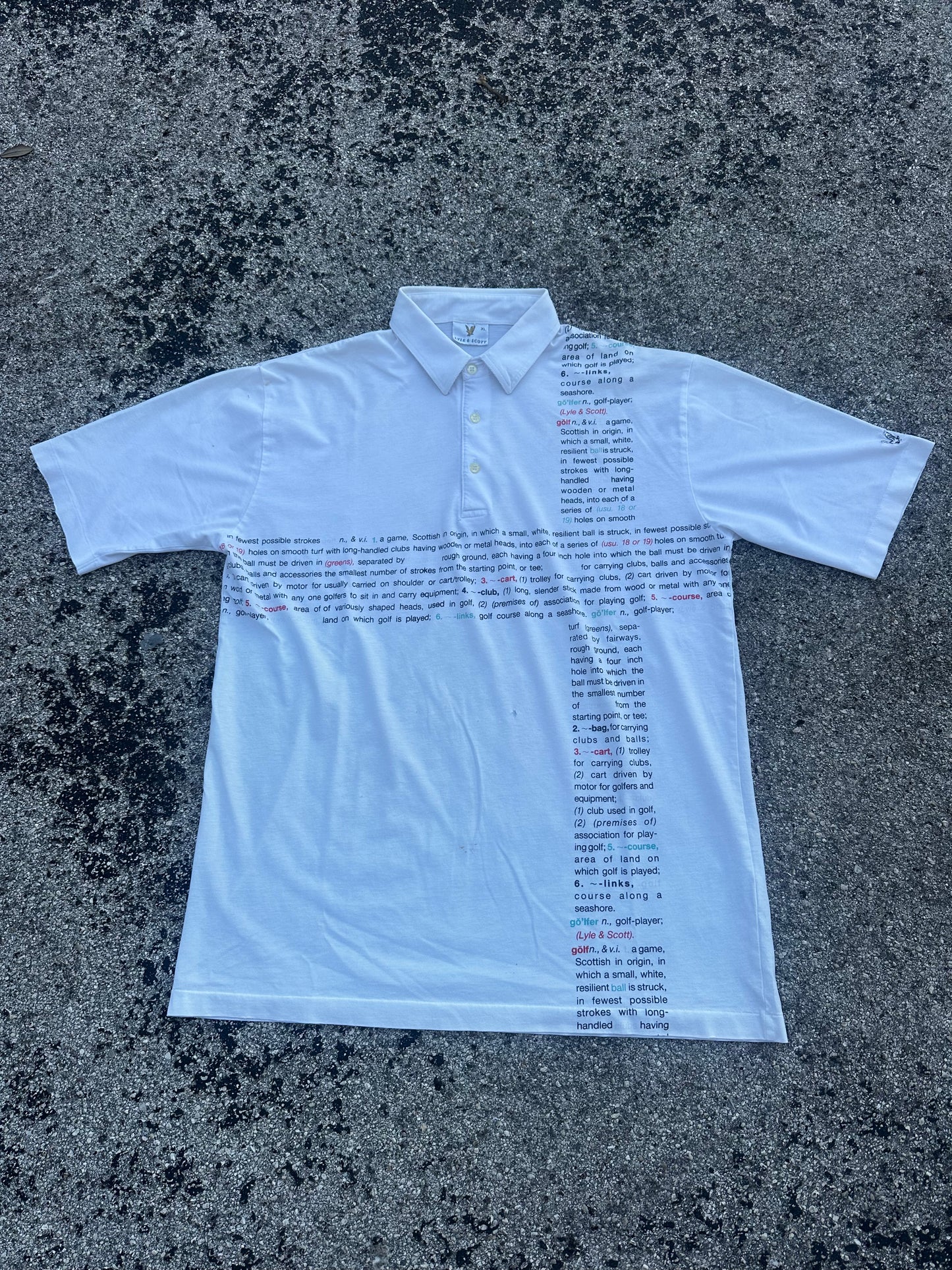 Vintage Origin of Golf Polo