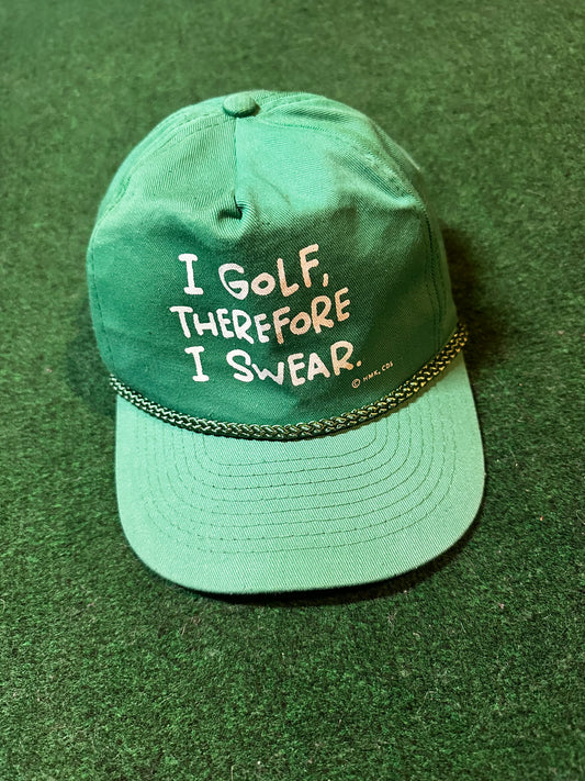 Vintage Golf & Swear Snapback