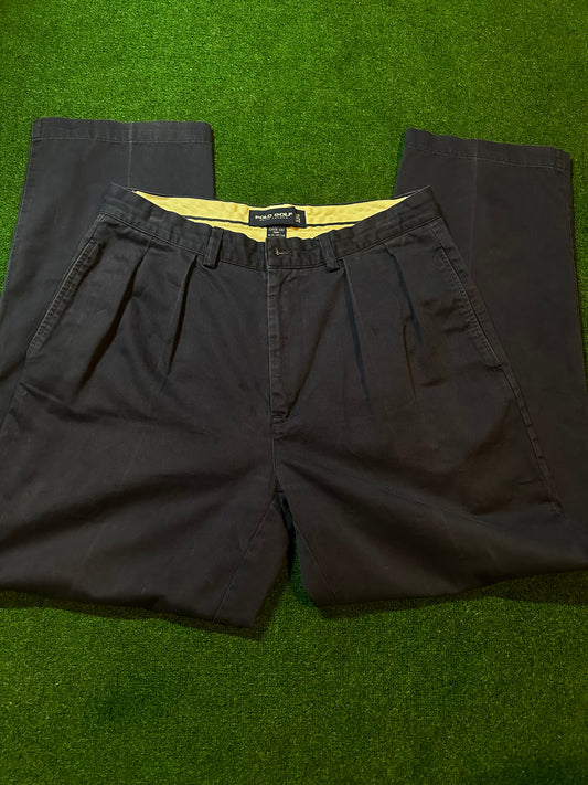 Vintage Polo Golf Pleated Trouser