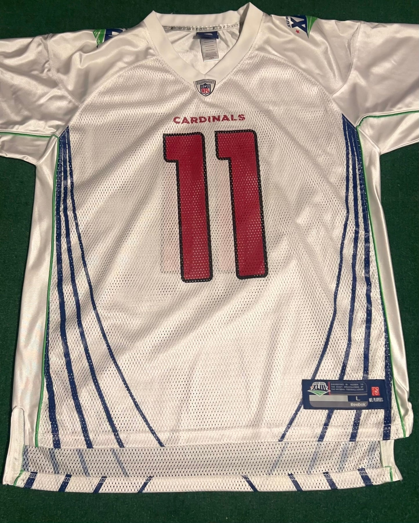 Larry Fitzgerald Super Bowl Jersey