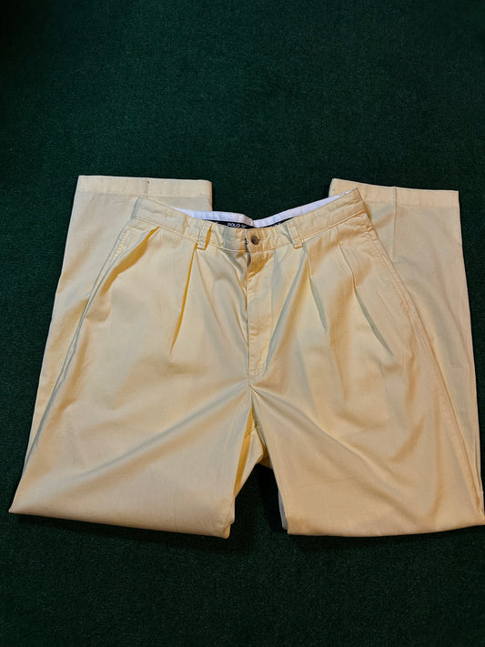 Vintage Polo Golf Pleated Trouser